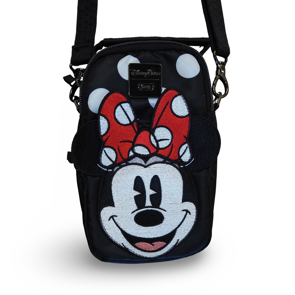 Lug x Disney Minnie Mouse Skeeter Crossbody Polka Dot Bag Black Red White